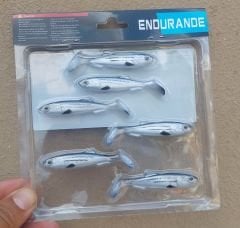 NaniwaOsaka Shi Endurande Shad 70mm Silikon Yem