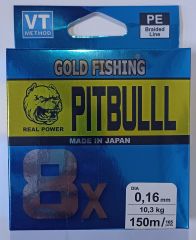 Gold Fishing Pitbull 150MT Multicolor İp Misina