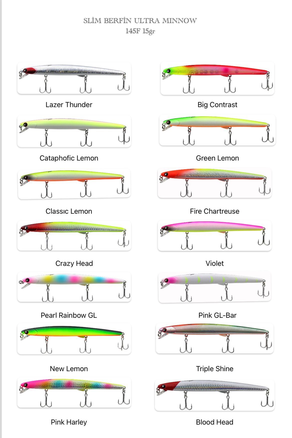 Sea Horse Slim Berfin 14.5 cm 15 gr Maket Yem