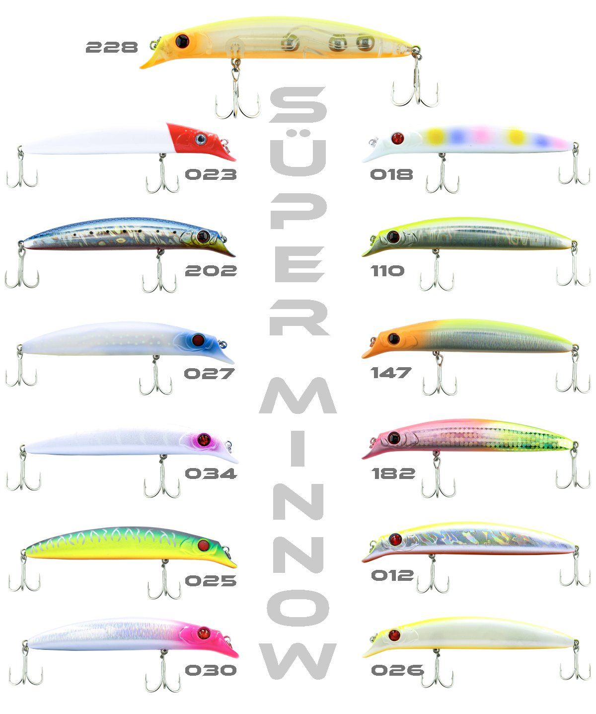 FUJIN Süper Minnow 11.5cm 18gr Maket Balık