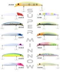 FUJIN Süper Minnow 11.5cm 18gr Maket Balık