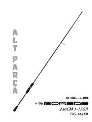 FUJIN Boreas 230cm 1-15gr  Alt Parça
