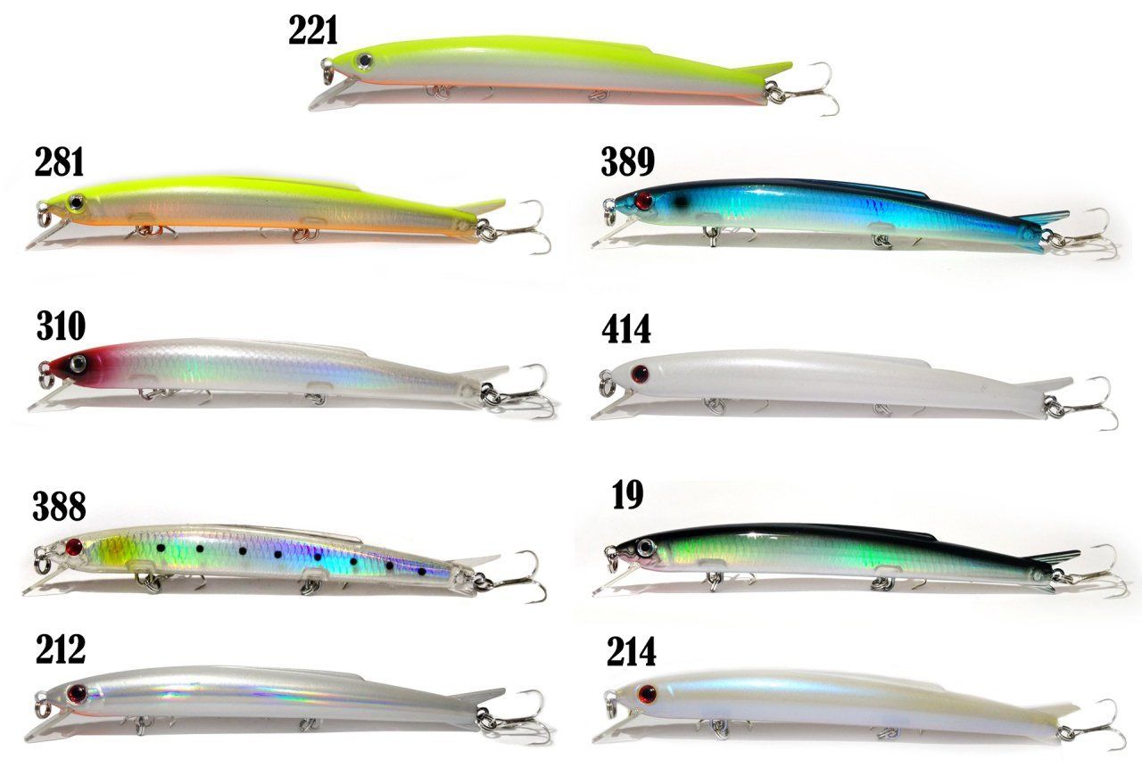 FUJIN Flash Minnow 13cm 15gr Maket Balık