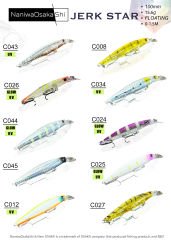 New Osaka Jerk Star 100mm 15.6gr Floating Maket Balık