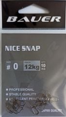 BAUER NICE SNAP NO:0 12KG ÇEKER