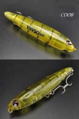 NaniwaOsaka Shi Shadow Rise 85mm 11.7gr Su Üstü Maket Balık