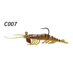 NaniwaOsaka Shi Caridina Shrimp Silikon Karides 7.62CM 6.5GR