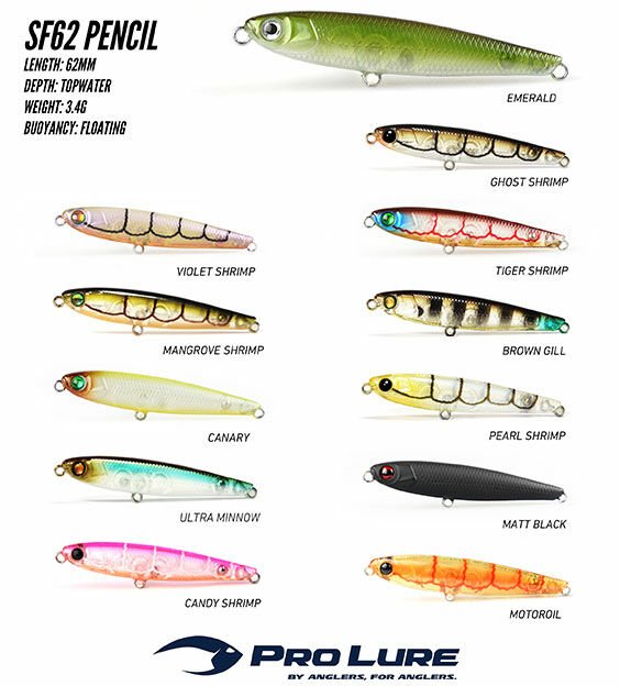 Pro Lure SF62 Pencil Su Üstü Maket Yem
