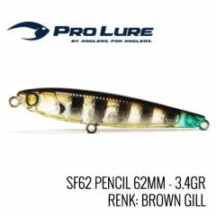 Pro Lure SF62 Pencil Su Üstü Maket Yem