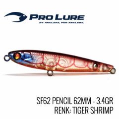 Pro Lure SF62 Pencil Su Üstü Maket Yem