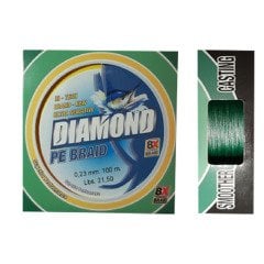 BAUER DIAMOND 8X PRE İP MİSİNA 100 MT 0,23MM