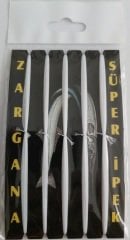 Zargana İpeği 5li Beyaz