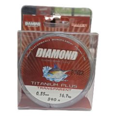 Bauer Diamond 0,35m 340mt fluorocarbon Coated Misina