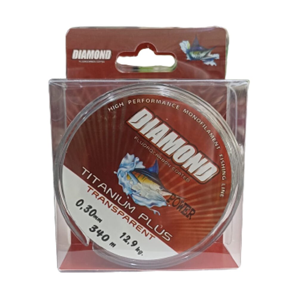 Bauer Diamond 0,30m 340mt fluorocarbon Coated Misina