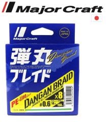 MC Dangan Braid İp DB8 PE 0.6/0.06mm/14Lb/5.2kg/150 metre