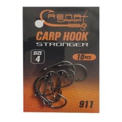 RENAT CARP HOOKS STRONGER SAZAN İĞNESİ NO: 4 10 ADET