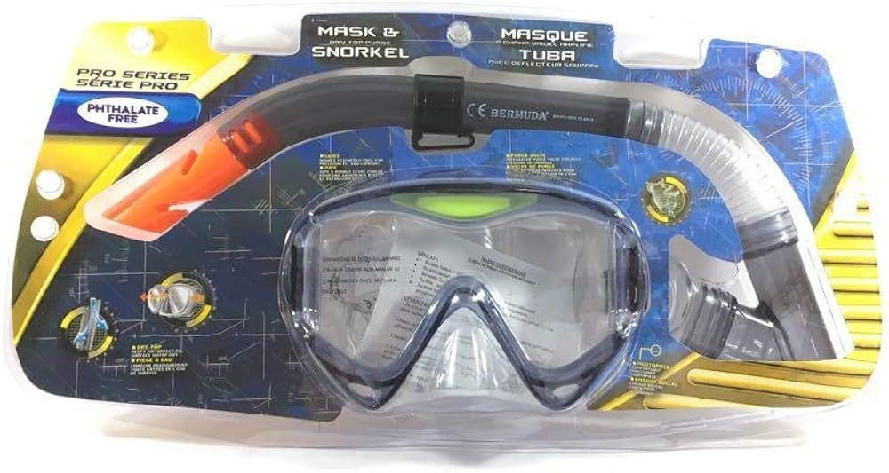 Bermuda Dalış Gözlük Seti N2321A/121CSB