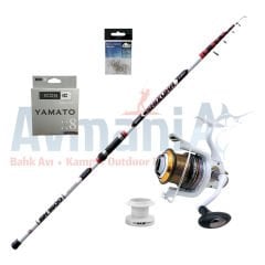 Lineaeffe Shizuka SH1600 WWG 420cm + Lineaeffe Cast Maxx 7000 Surf Seti
