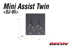 Decoy DJ-95 Mini Asist Twin İkili Asist İğne