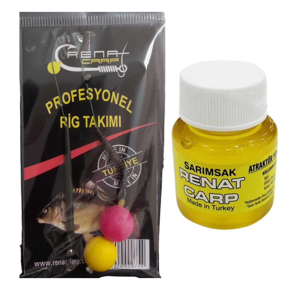 Renat Carp Atraktör ve Rig Set Sarımsak