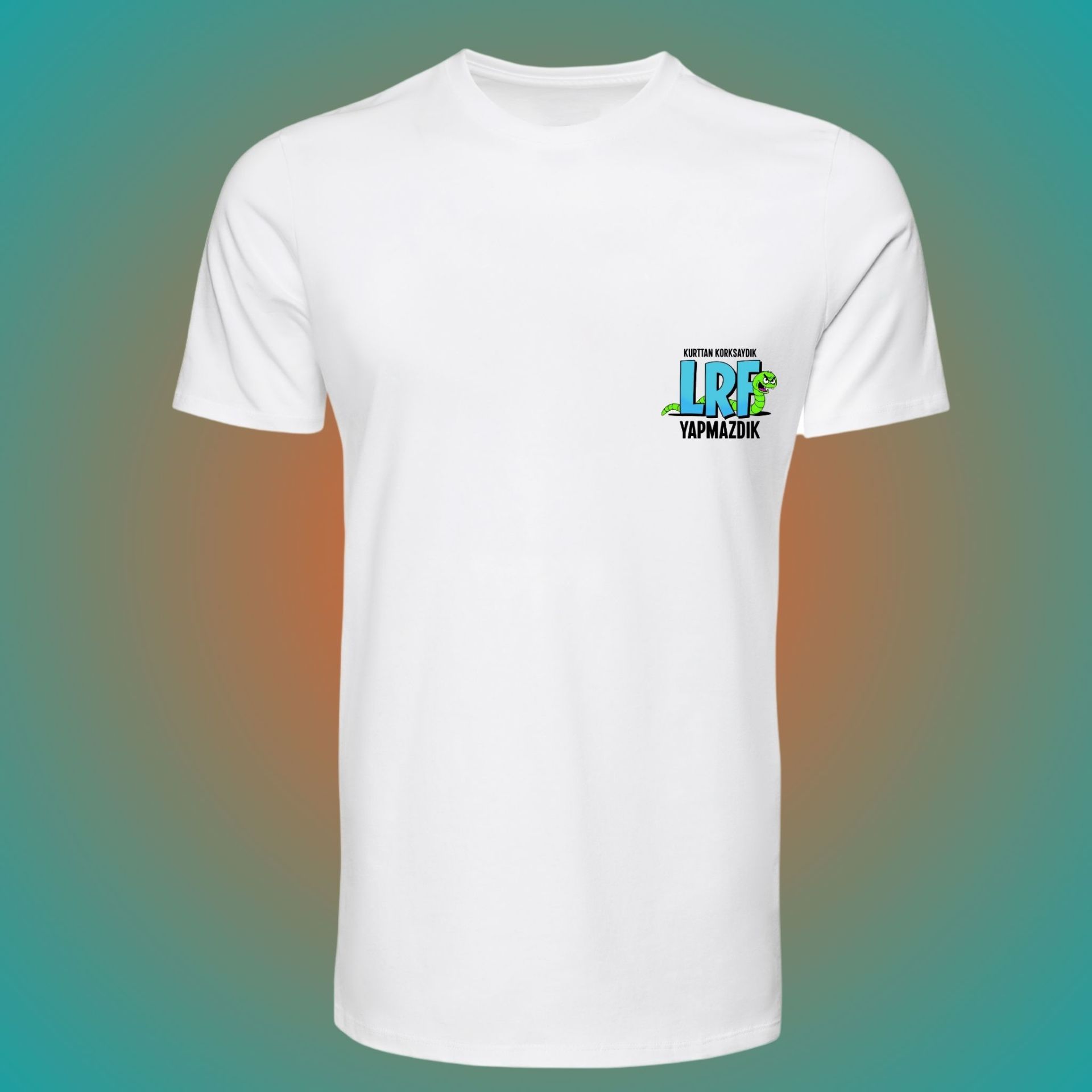 Tidegear Kurttan Korksaydık LRF Balıkçı Tişört