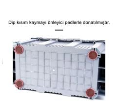 Shufa Plastik Malzeme Kutusu 33*23*24 Gri