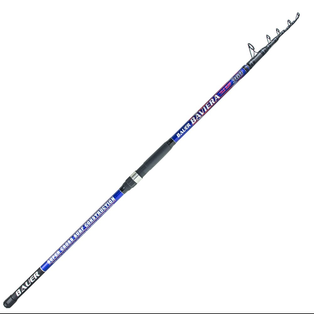 BAUER BAVIERA TELESKOPİK SURF OLTA KAMIŞI 420CM 100-200 Gr.