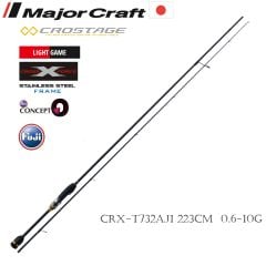 Major Craft New Crostage CRX-T732AJI LRF Aji Kamış Tub. 223cm 0.6-10g