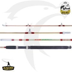 BAUER CRYSTAL 210CM İKİ PARÇA DOLGU ŞEFFAF OLTA KAMIŞI