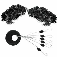 Powerex Paket Siyah Kauçuk Medium-Orta Boy Şamandıra Stoperi - 6lı