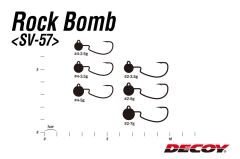 Decoy SV-57 Rock Bomb Jighead