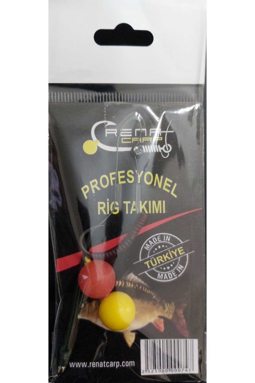 Renat Carp Sazan Rig Takım Kırmızı Sarı