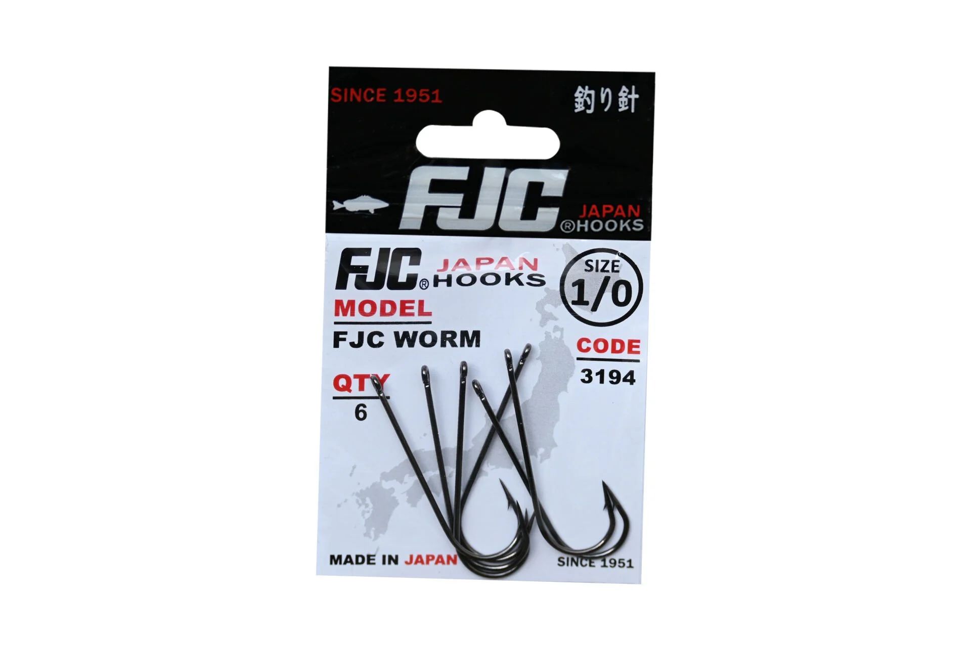 FJC 3194 FJC WORM BLACK NİKEL İĞNE