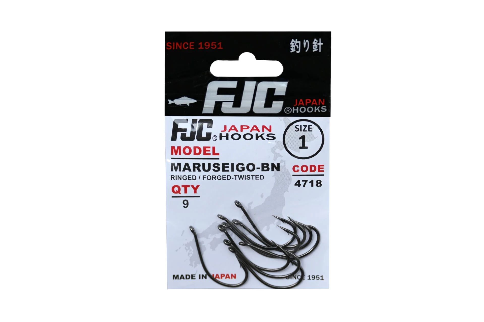 FJC 4718 MARUSEIGO RINGED BLACK NİKEL İĞNE