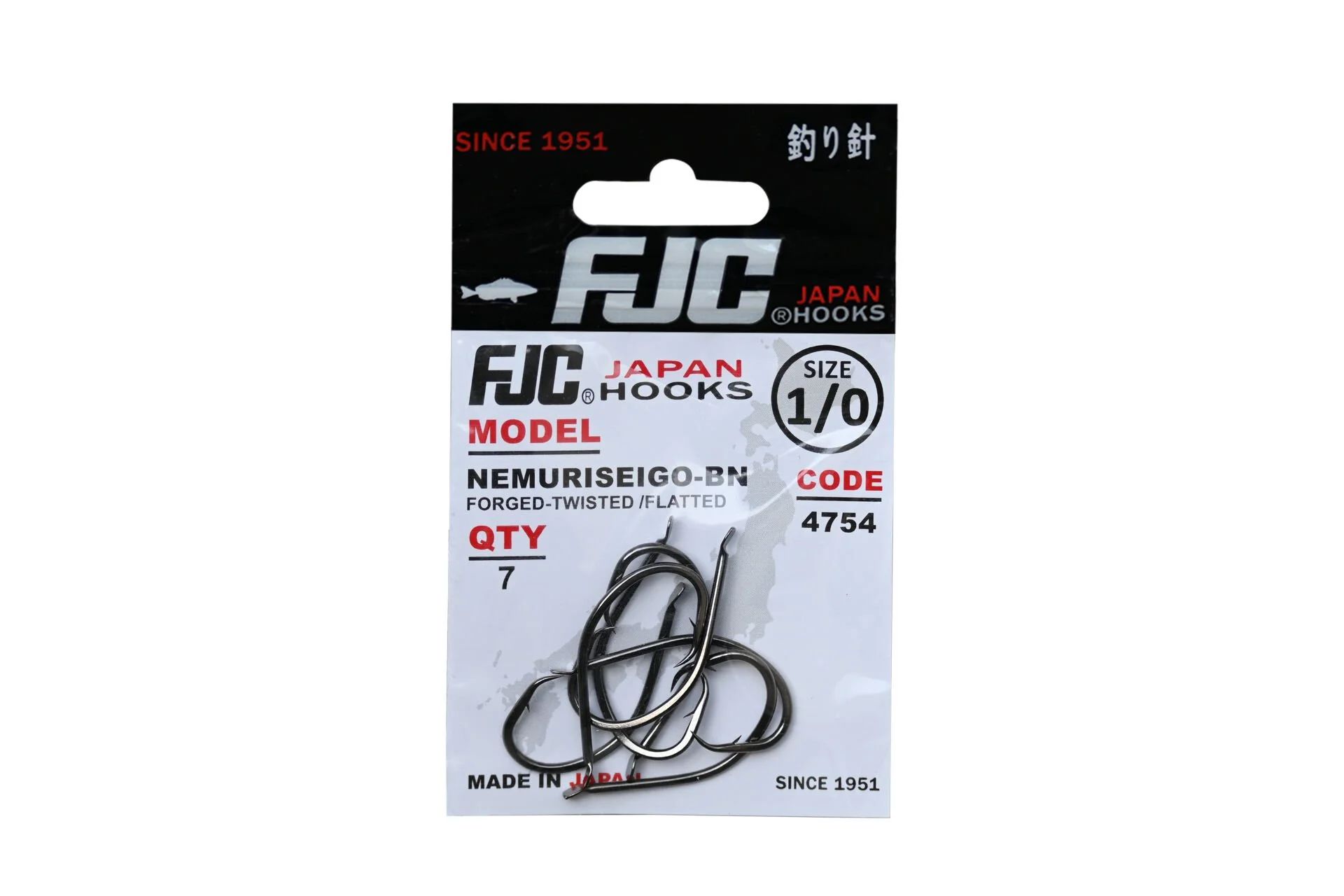 FJC 4754 NEMURI SEIGO BLACK NİKEL İĞNE