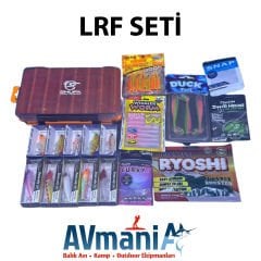 18 parça LRF sahte yem seti