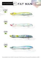 NANIWAOSAKASHI FAT MAN 135MM 26GR TOPWATER MAKET YEM