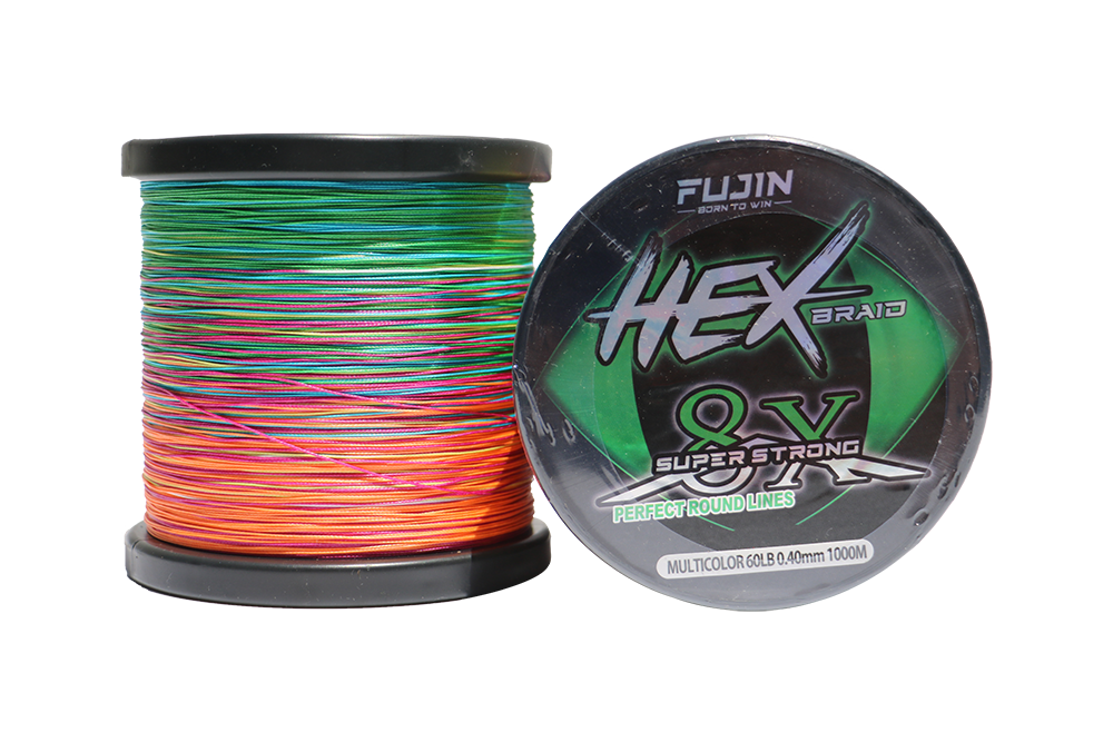 Fujin Hex Braid 8x 1000mt 0,40 mm Multicolor PE Bobin İp