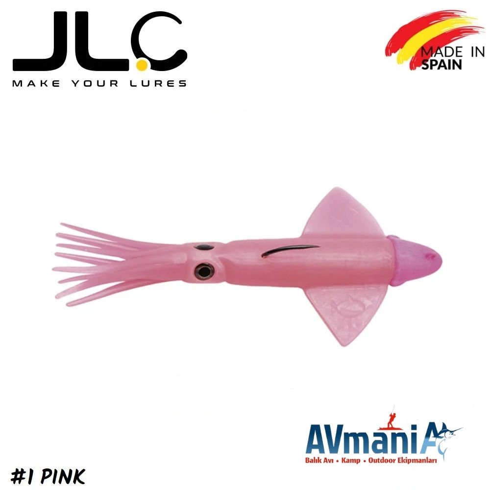 JLC Xipi Silikon Kalamar 180gr. 170mm #1 Pink
