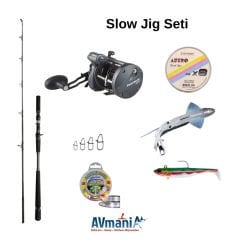 Slow Jig Yaparım Diyenlere Özel Kaliteli Olta Seti