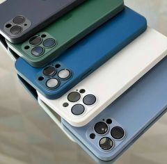 iPhone A-G Glass Case - Navy Blue