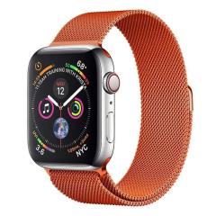 Apple Watch Milano Loop Kordon - Turuncu