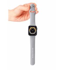 Apple Watch Silicon Kordon - Gri