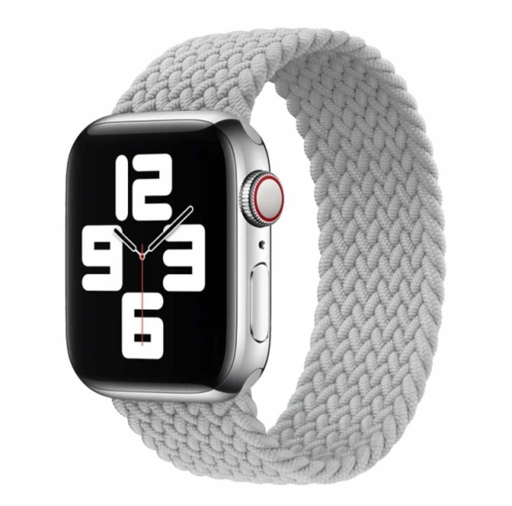 Apple Watch Solo Loop Örgü - Gri