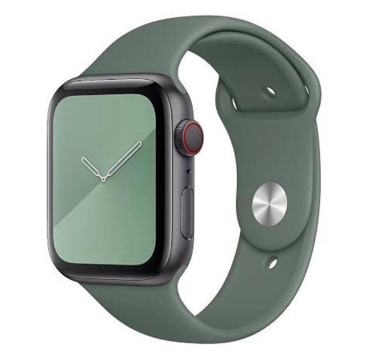 Apple Watch Silicon Kordon - Çam Yeşili