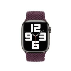 Apple Watch Solo Loop Örgü - Koyu Kiraz