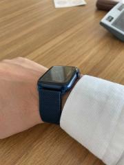 Apple Watch Milano Loop Kordon - Mavi