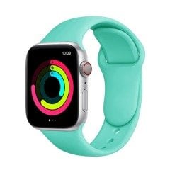 Apple Watch Silicon Kordon - Mint Yeşili