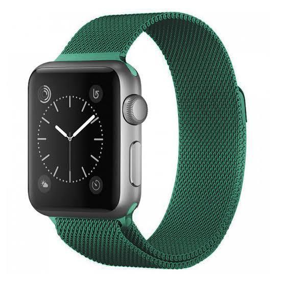 Apple Watch Milano Loop Kordon - Haki Yeşili