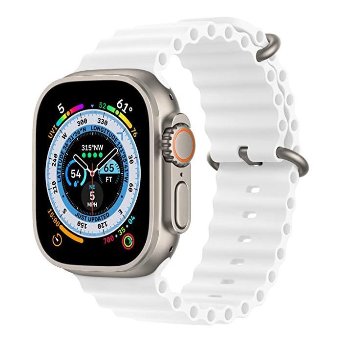 Apple Watch Ocean Loop Kordon - Beyaz